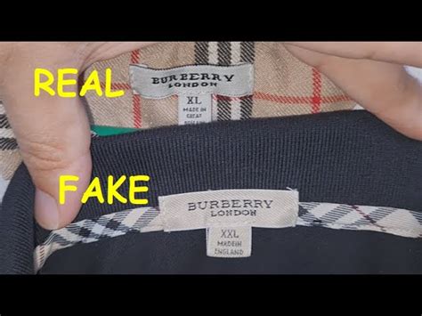 fake mens burberry shirts|How to Spot Fake Burberry Polo .